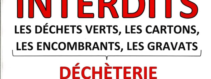 Info Dépôts sauvages autour des poubelles
