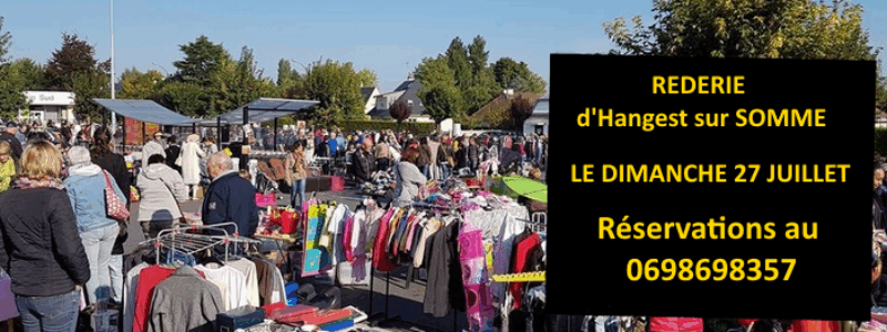 Rederie à Hangest sur Somme ce dimanche 27 juillet